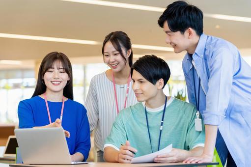 風通しが良く、フレッシュな職場をアピールしたい企業イメージ